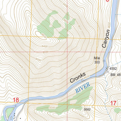 US Forest Service - Topo Ellis, ID FSTopo Legacy digital map