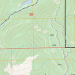 US Forest Service - Topo Ellis Mountain, WA FSTopo Legacy digital map