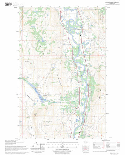 US Forest Service - Topo Ellisforde, WA FSTopo Legacy digital map