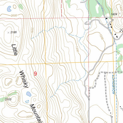US Forest Service - Topo Ellisforde, WA FSTopo Legacy digital map
