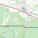 US Forest Service - Topo Elliston, MT FSTopo Legacy digital map
