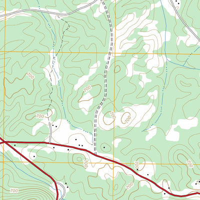 US Forest Service - Topo Ellisville, AL FSTopo Legacy digital map