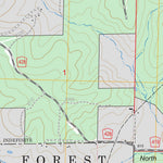 US Forest Service - Topo Ellsinore, MO FSTopo Legacy digital map