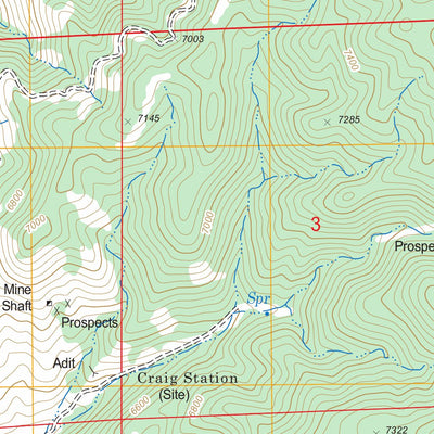 US Forest Service - Topo Ellsworth, NV FSTopo Legacy digital map