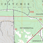 US Forest Service - Topo Elmer, LA FSTopo Legacy digital map