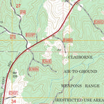 US Forest Service - Topo Elmer, LA FSTopo Legacy digital map