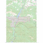 US Forest Service - Topo Elwha, WA FSTopo Legacy digital map