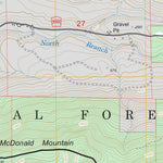 US Forest Service - Topo Elwha, WA FSTopo Legacy digital map