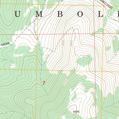 US Forest Service - Topo Ely, NV FSTopo Legacy digital map