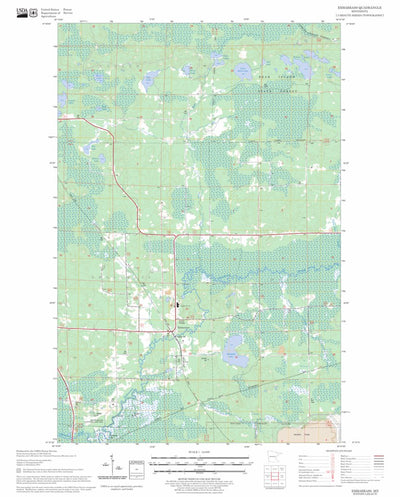 US Forest Service - Topo Embarrass, MN FSTopo Legacy digital map