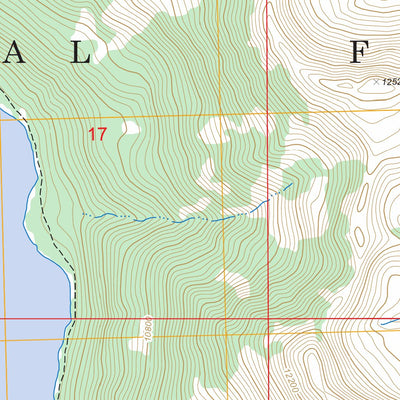 US Forest Service - Topo Emerald Lake, CO FSTopo Legacy digital map