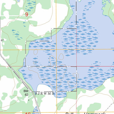 US Forest Service - Topo Emeralda Island, FL FSTopo Legacy digital map