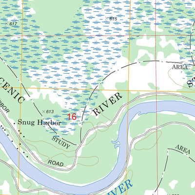 US Forest Service - Topo Emerson, MI FSTopo Legacy digital map