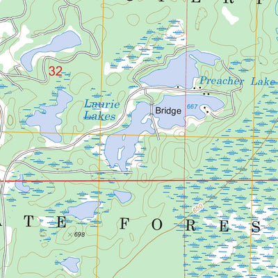 US Forest Service - Topo Emerson, MI FSTopo Legacy digital map