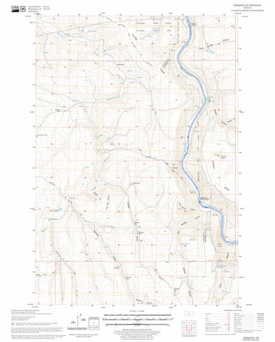 US Forest Service - Topo Emerson, OR FSTopo Legacy digital map