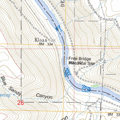 US Forest Service - Topo Emerson, OR FSTopo Legacy digital map