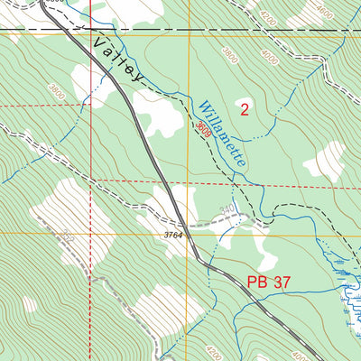 US Forest Service - Topo Emigrant Butte, OR FSTopo Legacy digital map