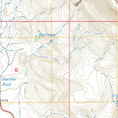US Forest Service - Topo Emmett Hill, AZ FSTopo Legacy digital map