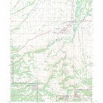 US Forest Service - Topo Encampment, WY FSTopo Legacy digital map