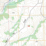 US Forest Service - Topo Encampment, WY FSTopo Legacy digital map