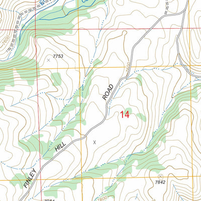 US Forest Service - Topo Encampment, WY FSTopo Legacy digital map