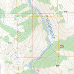US Forest Service - Topo Encampment, WY FSTopo Legacy digital map