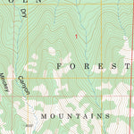 US Forest Service - Topo Encinoso, NM FSTopo Legacy digital map