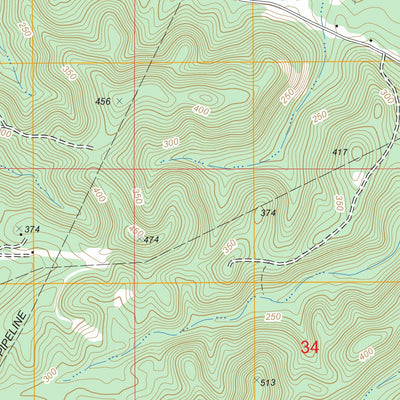 US Forest Service - Topo Englewood, AL FSTopo Legacy digital map