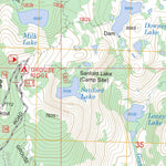 US Forest Service - Topo English Mountain, CA FSTopo Legacy digital map