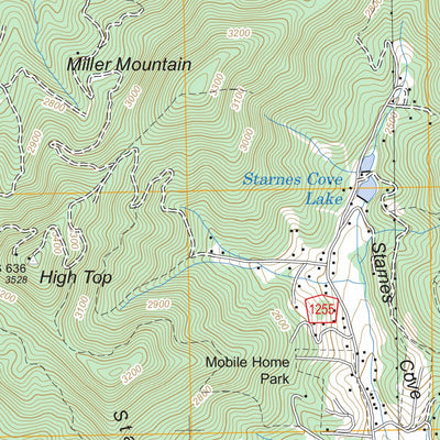 US Forest Service - Topo Enka, NC FSTopo Legacy digital map