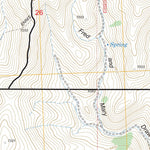 US Forest Service - Topo Ennis Gulch, ID FSTopo Legacy digital map
