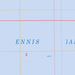US Forest Service - Topo Ennis Lake, MT FSTopo Legacy digital map