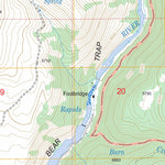 US Forest Service - Topo Ennis Lake, MT FSTopo Legacy digital map