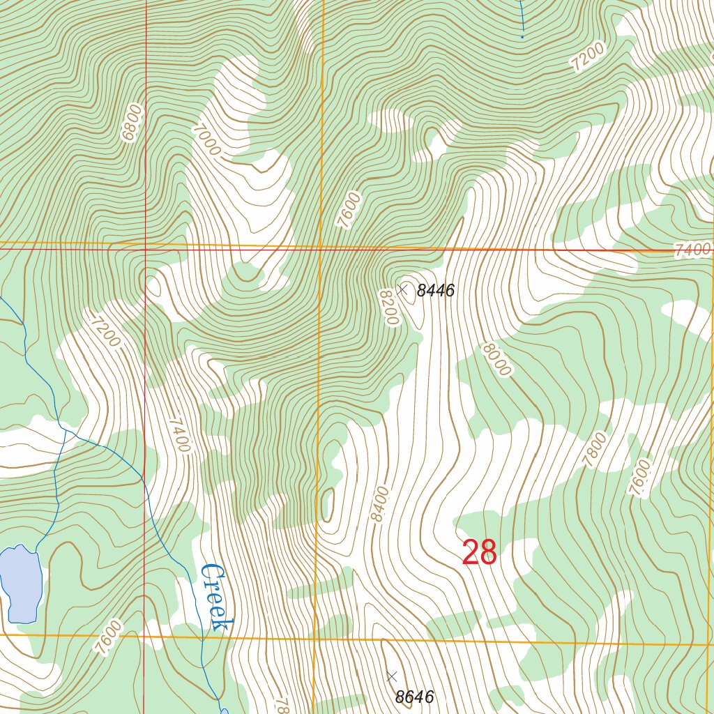Enos Lake, ID FSTopo Legacy Map by US Forest Service - Topo | Avenza Maps