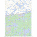 US Forest Service - Topo Ensign Lake East, MN FSTopo Legacy digital map
