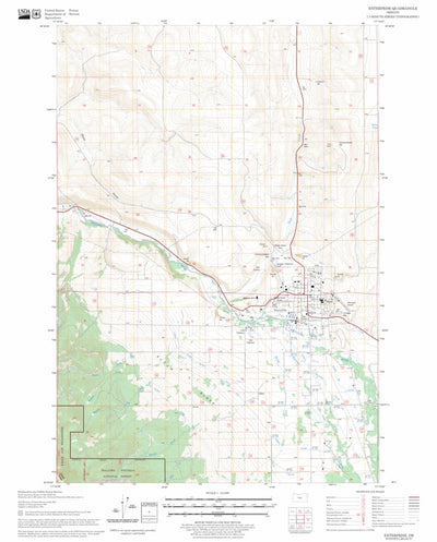 US Forest Service - Topo Enterprise, OR FSTopo Legacy digital map