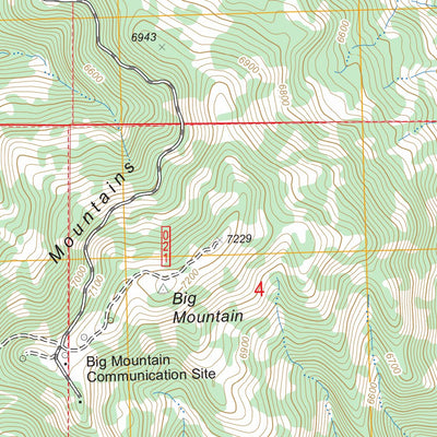 US Forest Service - Topo Enterprise, UT FSTopo Legacy digital map