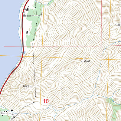 US Forest Service - Topo Entiat, WA FSTopo Legacy digital map