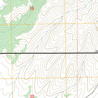 US Forest Service - Topo Erickson Knoll, UT FSTopo Legacy digital map