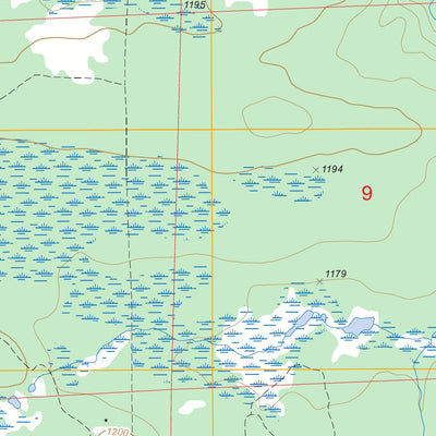 US Forest Service - Topo Ericsburg SE, MN FSTopo Legacy digital map
