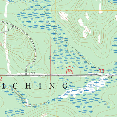 US Forest Service - Topo Ericsburg SE, MN FSTopo Legacy digital map