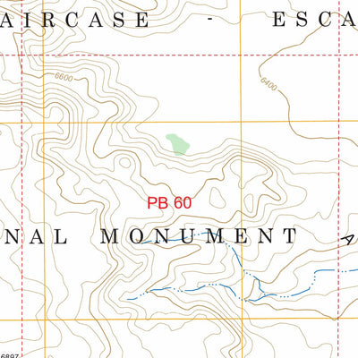 US Forest Service - Topo Escalante, UT FSTopo Legacy digital map