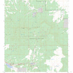 US Forest Service - Topo Escondido Mountain, NM FSTopo Legacy digital map