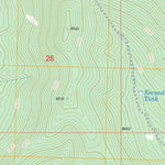US Forest Service - Topo Escondido Mountain, NM FSTopo Legacy digital map