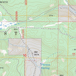 US Forest Service - Topo Escudilla Mountain, AZ - NM FSTopo Legacy digital map