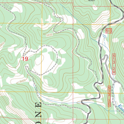 US Forest Service - Topo Esmond Park, WY FSTopo Legacy digital map