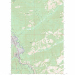US Forest Service - Topo Essex, MT FSTopo Legacy digital map