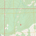 US Forest Service - Topo Essex, MT FSTopo Legacy digital map
