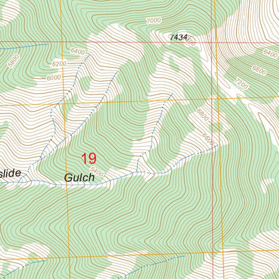 US Forest Service - Topo Essex, MT FSTopo Legacy digital map