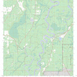 US Forest Service - Topo Estiffanulga, FL FSTopo Legacy digital map